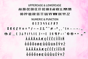 Pink Squad | Script Font, a Script Font by Scratchones (Thumbnail 7 of 8)