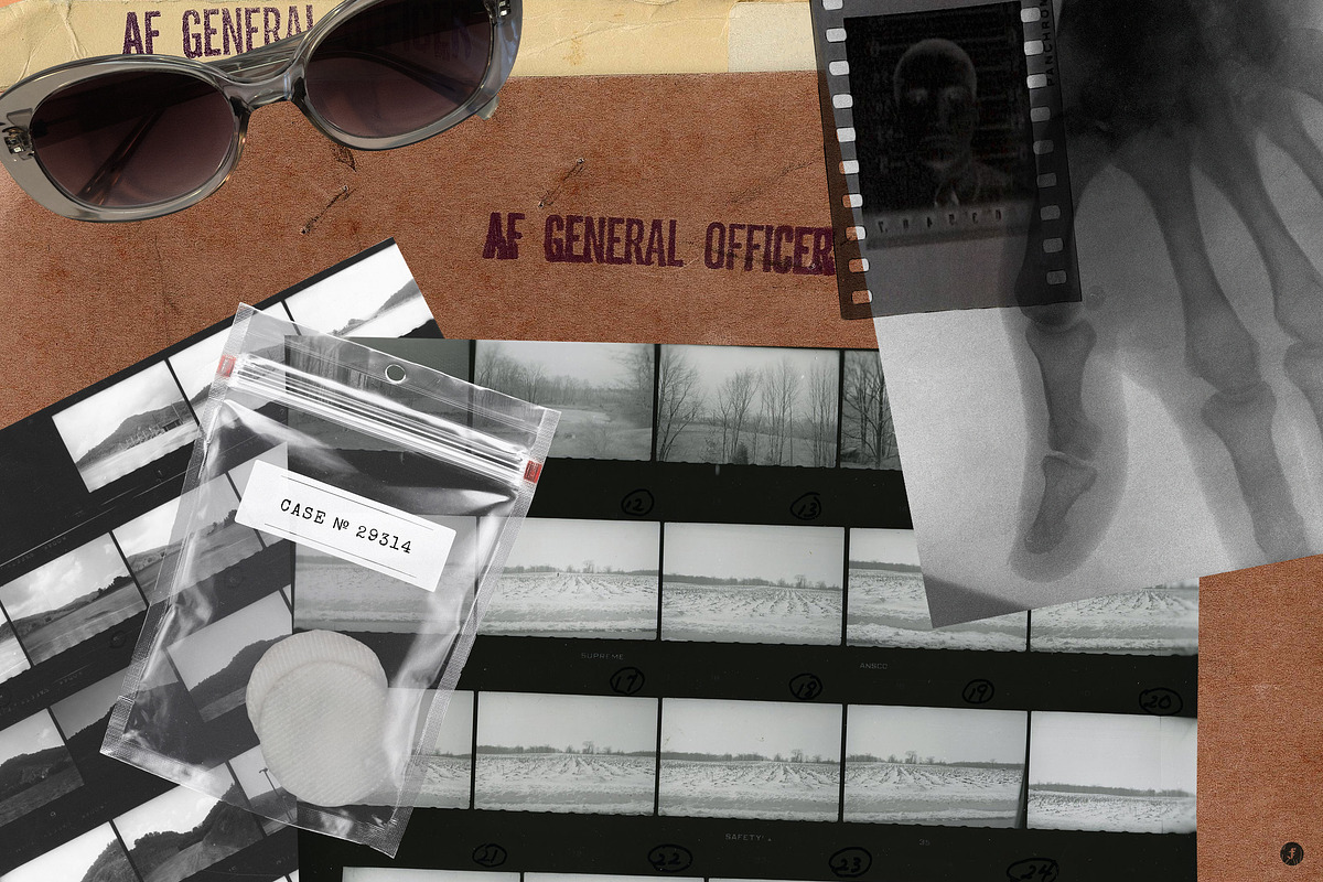 Criminal Bureau Collage Kit, an Object Graphic by Freezerondigital (Photo 17 of 18)