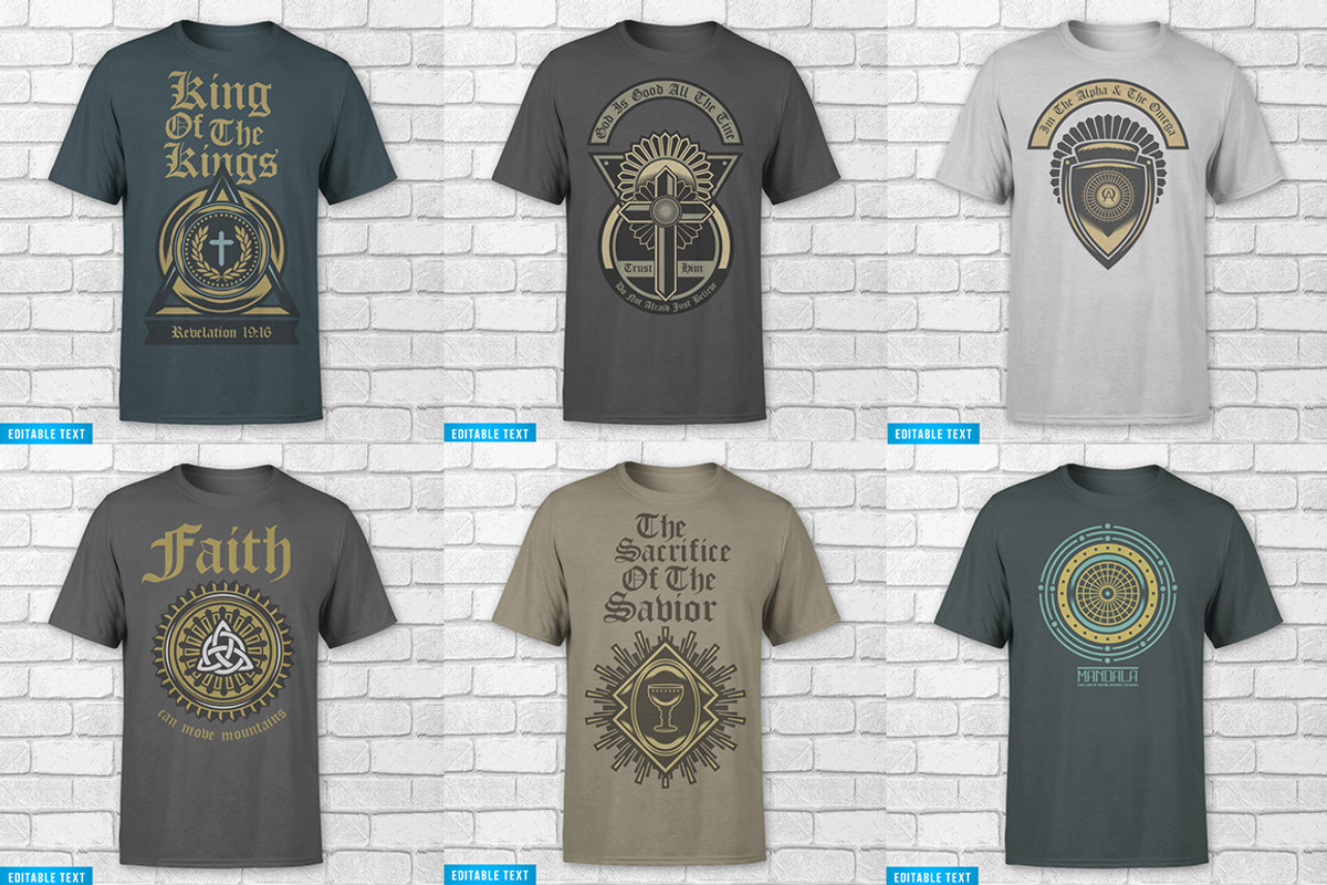 95 T-Shirt Designs, an Illustration by TSV Art Collective (Photo 7 of 17)