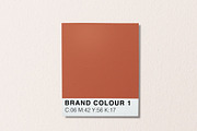 Pantone Colour Scheme Mockup, a Wearable Device Mockup by Tropical Type (Thumbnail 6 of 6)
