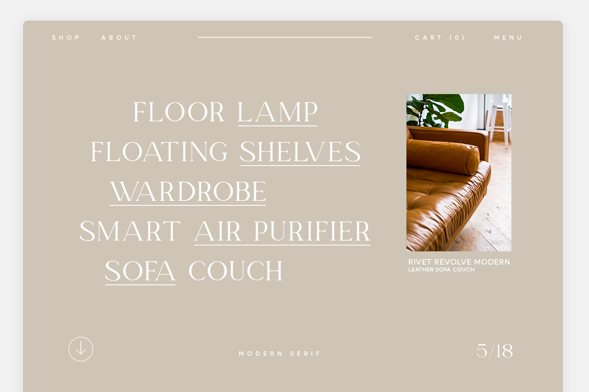 ROYAL PUERTO MODERN SERIF, a Serif Font by The_Type (Photo 8 of 11)
