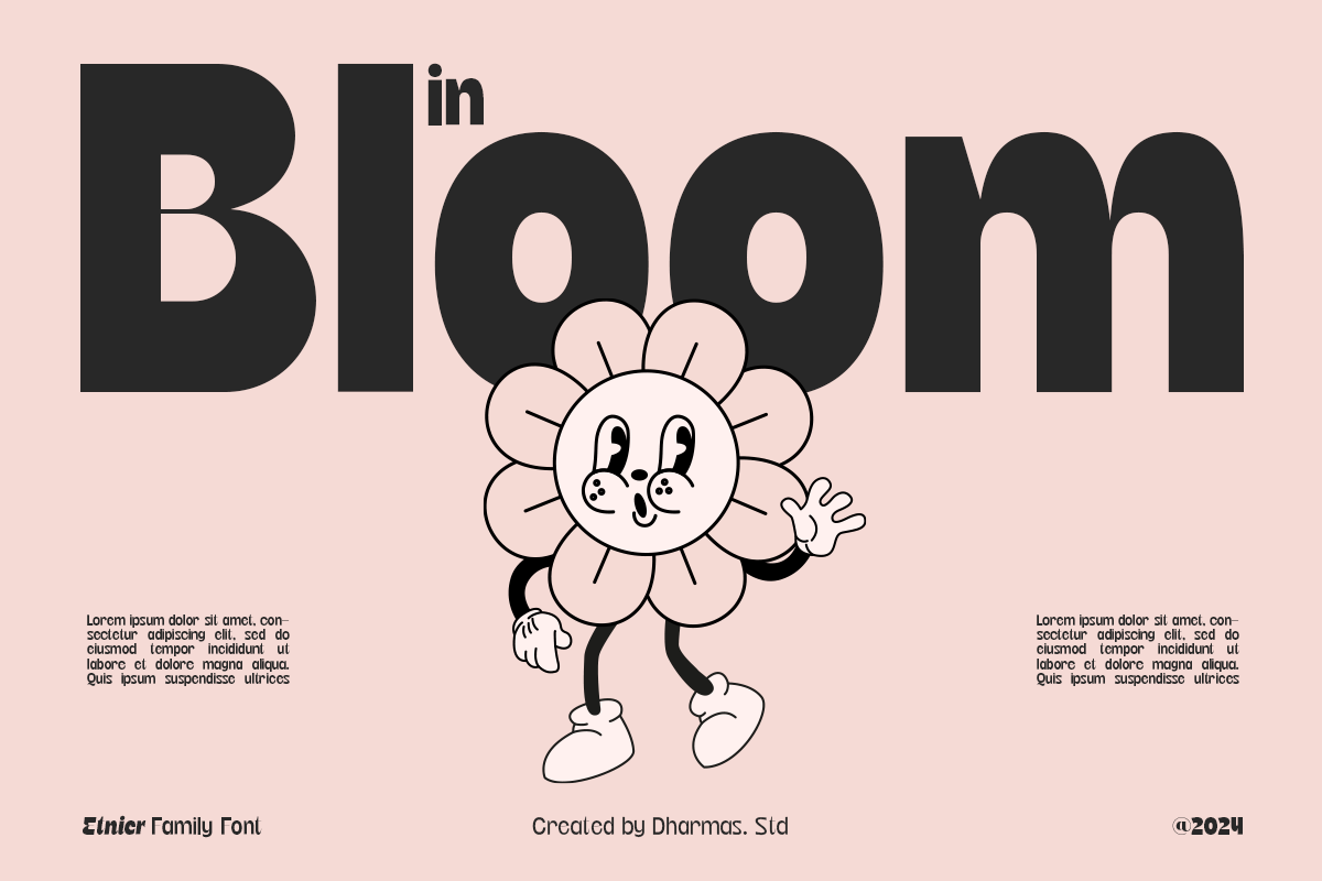 Etnier - 14 Modern Family, a Sans Serif Font by Dharmas Foundry (Photo 11 of 17)