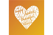 5 Thanksgiving laser cut templates, a Decorative Illustration by Sunshine Art Shop (Thumbnail 4 of 6)