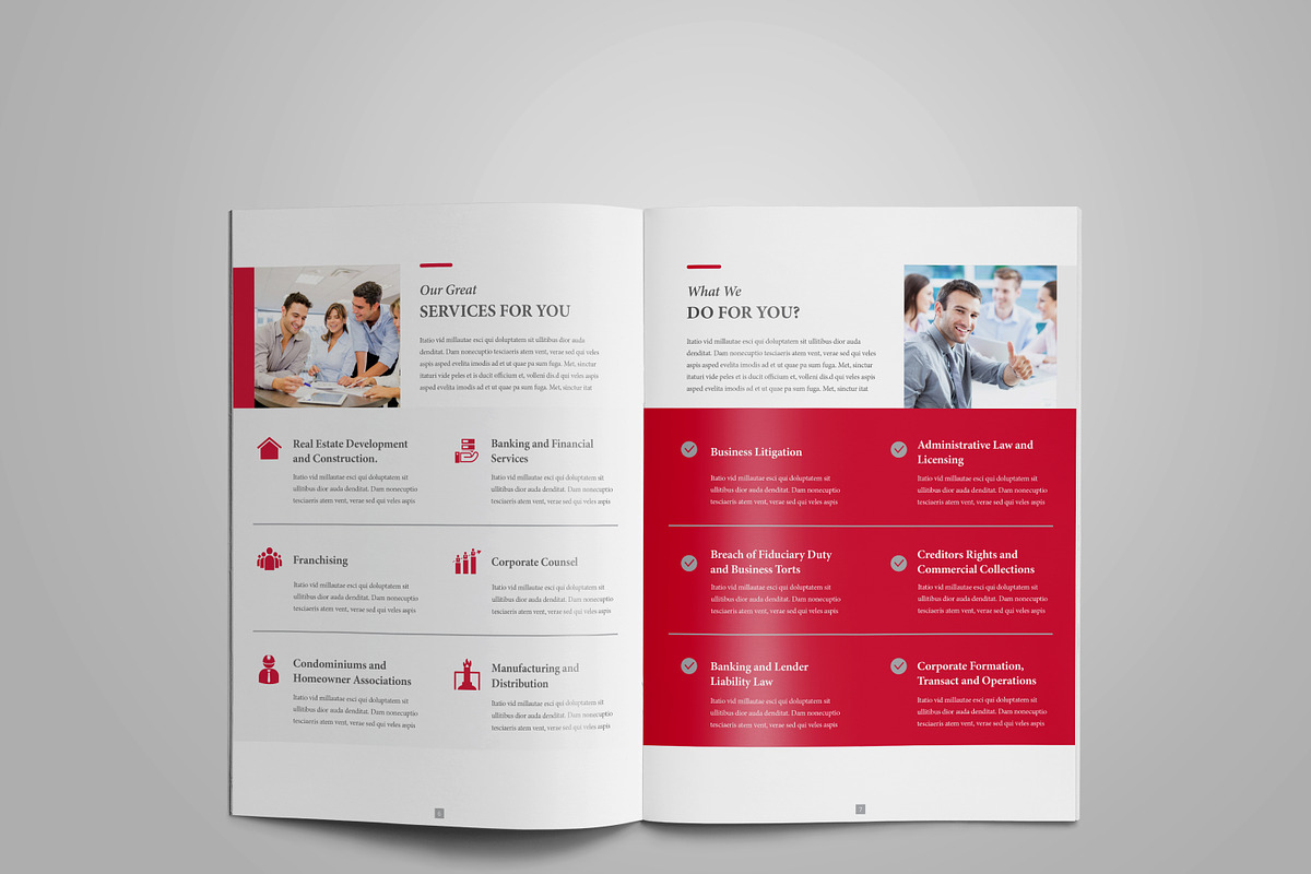 Legal Attorney Law Proposal Design, a Stationery Template by Layout Design (Photo 4 of 9)