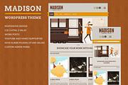 Madison - WordPress Theme, a WordPress Template by ansimuz (Thumbnail 1 of 5)