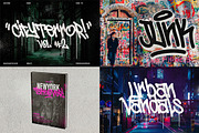 Complete Graffiti Font Bundles!, a Handwritten Font by tomatstudio (Thumbnail 9 of 10)