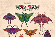 Fairy Moth, an Animal Illustration by Ink Stories (Thumbnail 2 of 27)