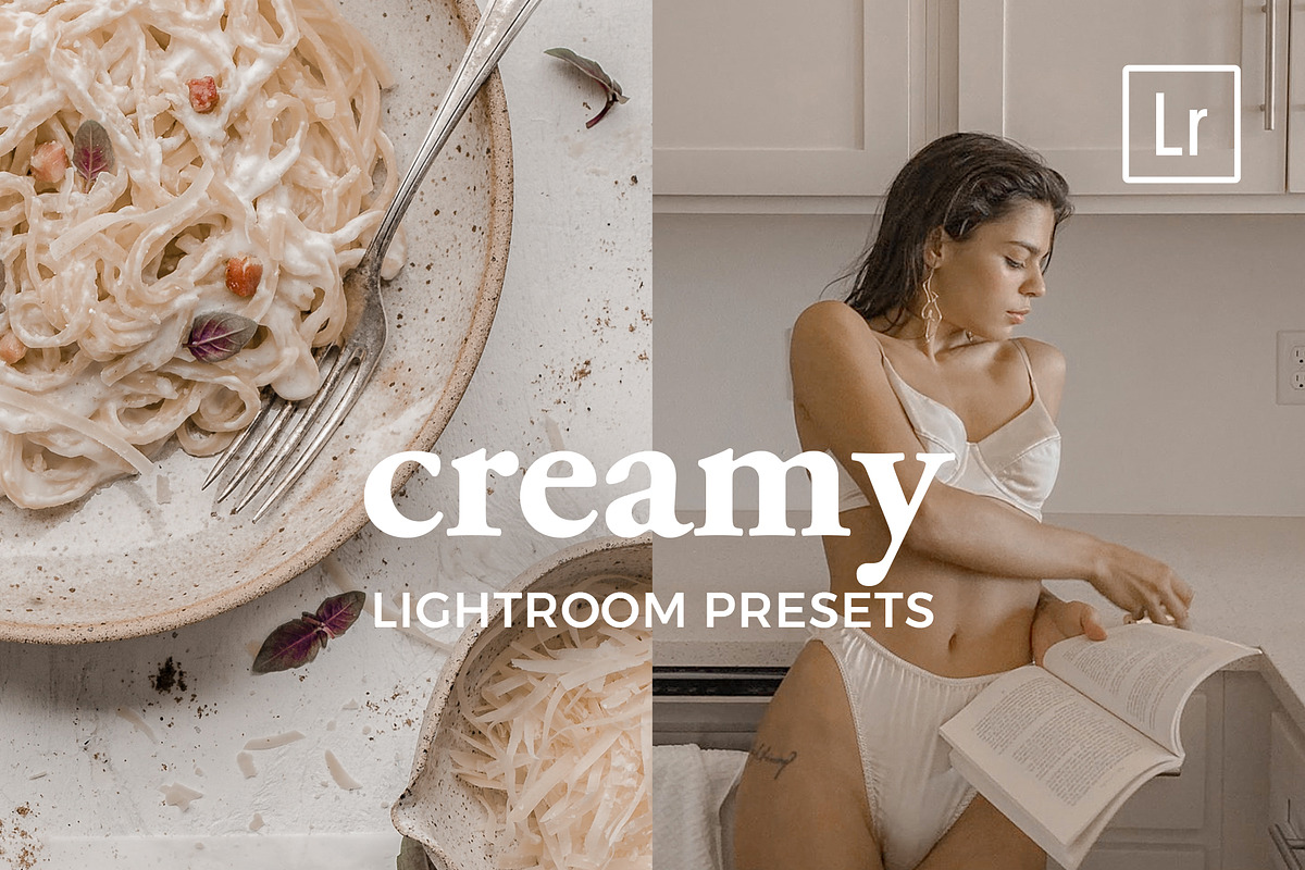 4 Lightroom Presets CREAMY, an Action Add-On by Graace Studio (Photo 1 of 8)