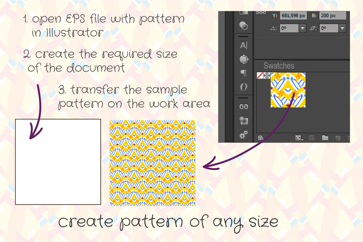 Set of Indian patterns, a Pattern Graphic by Mallinka (Photo 3 of 4)