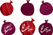 Pomegranates, an Object Graphic by Kotozoid (Thumbnail 2 of 3)