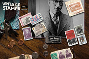 Old Vintage Stamps: Volume 1, an Object Graphic by Layerform Design Co. (Thumbnail 5 of 5)