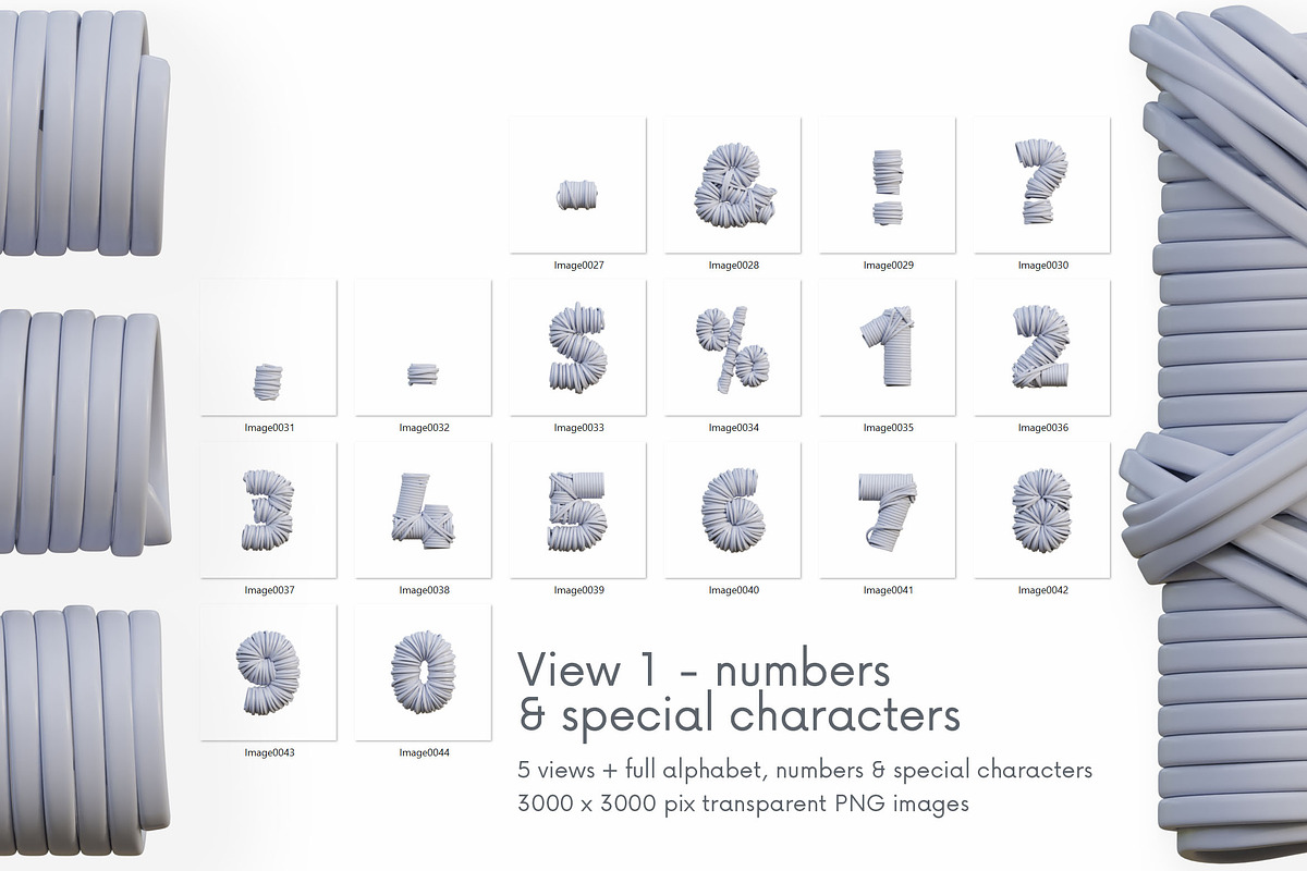 Cable - 3D Lettering, a Graphic by MIIM (Photo 8 of 8)