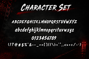 Redline - Brush Display Font, a Blackletter Font by overlaytemplates (Thumbnail 4 of 5)