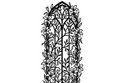 50 Floral French Window Ornament, a Decorative Illustration by Amazin_art (Thumbnail 18 of 35)