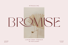 Bromise - Luxury Serif Typeface
