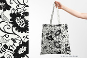 Midnight Hive - Bee Floral Patterns, a Pattern Graphic by Rose Design (Thumbnail 12 of 13)