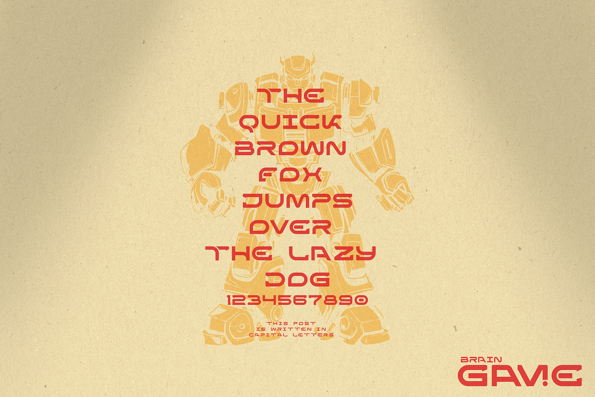 Dena A Futuristic Typeface, a Sans Serif Font by Linecreative (Photo 2 of 7)