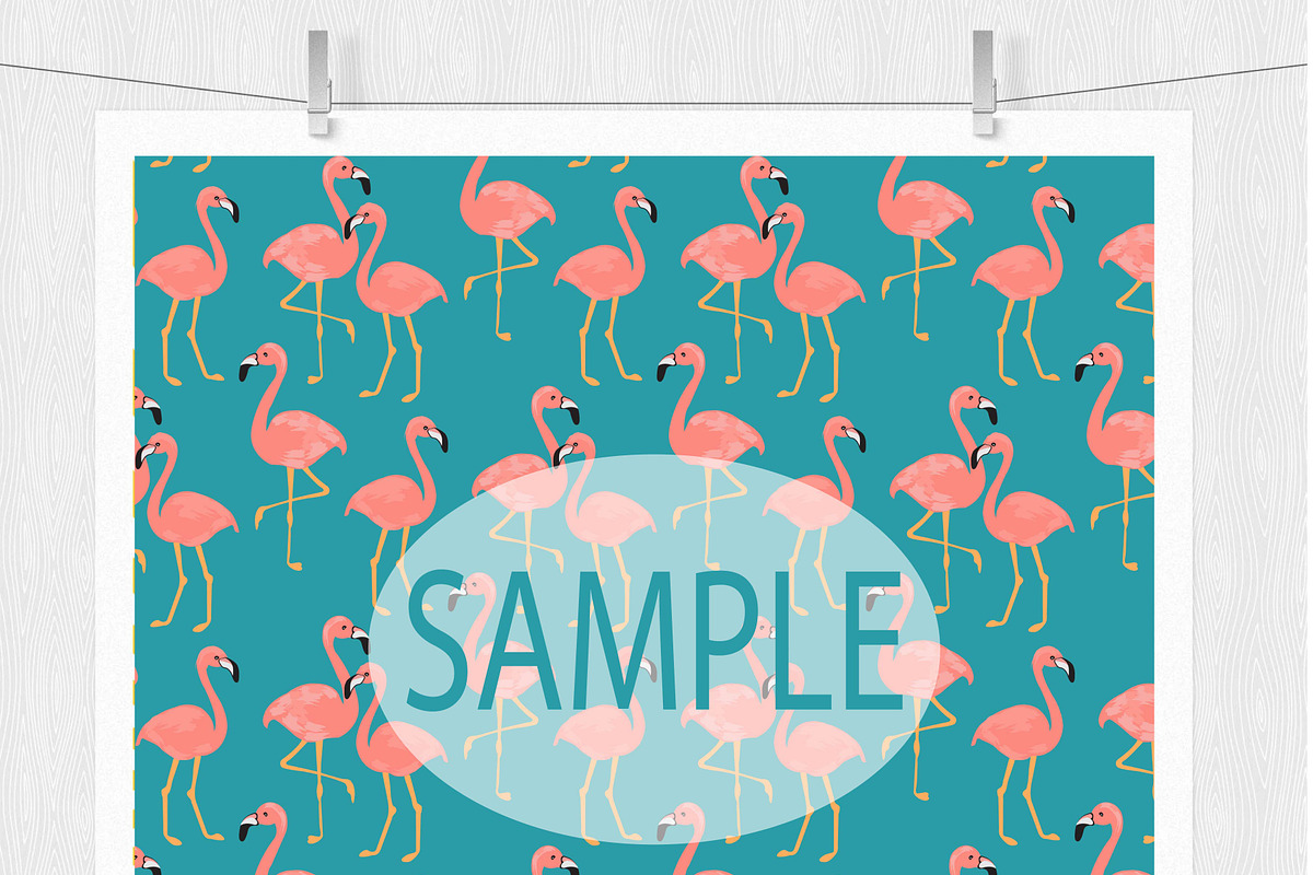 Summer Digital Paper Patterns, a Pattern Graphic by Leska's Digitals (Photo 4 of 5)