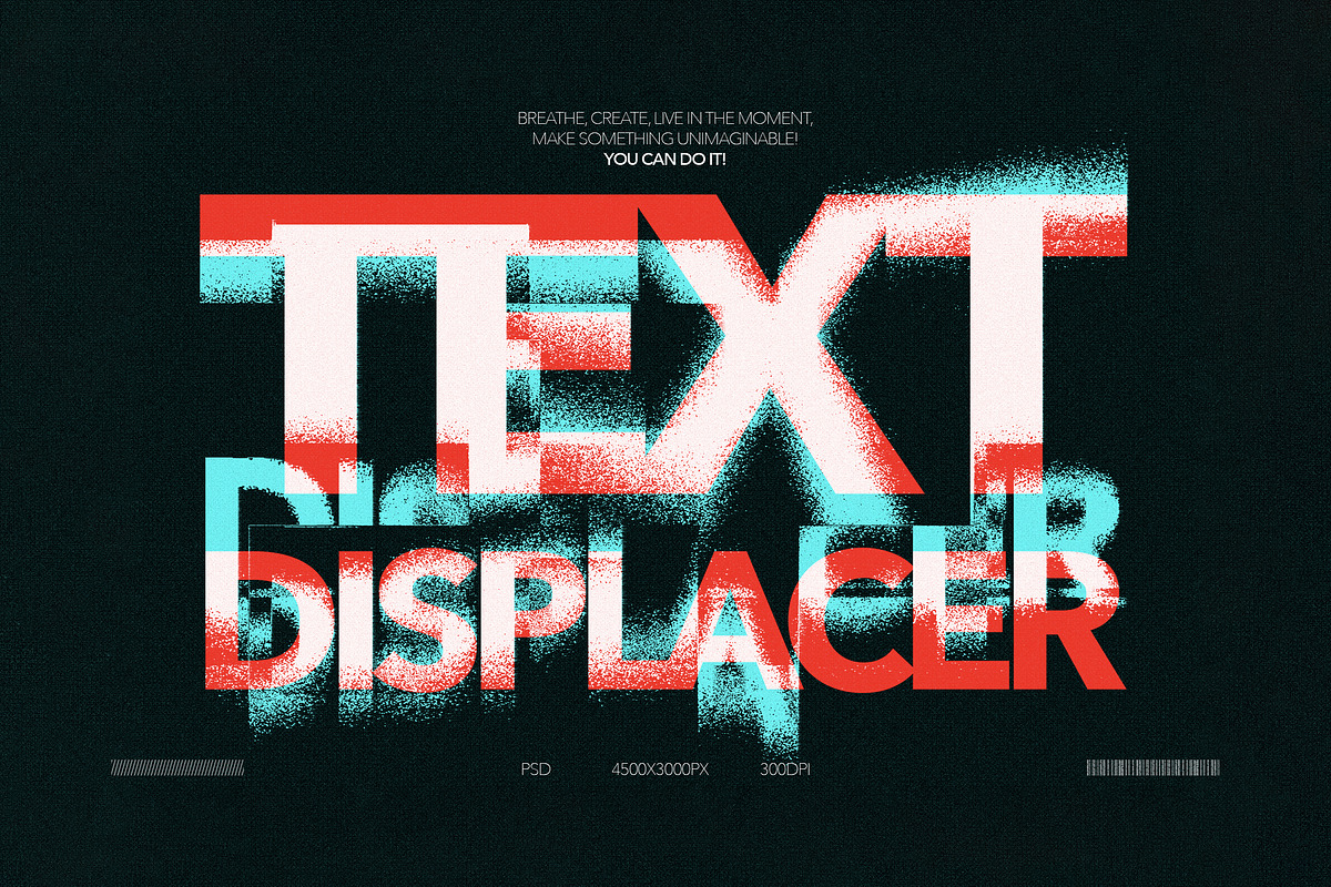 Distortion Text Effect, a Layer Style Add-On by Milka (Photo 1 of 6)