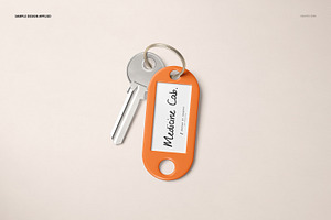 Key Tag Mockup Set