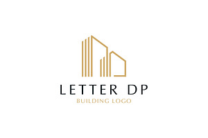 PD Or DP Building Logo