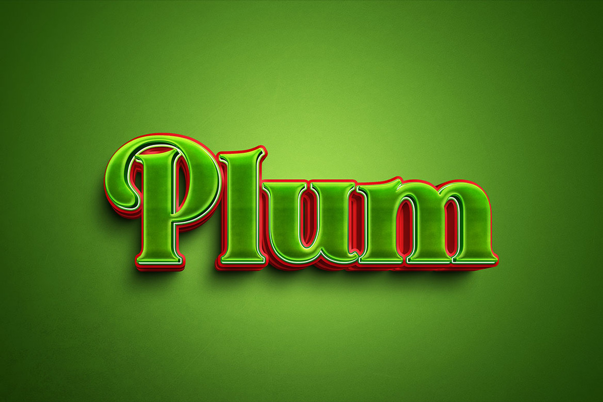 Melon Text Effect, a Layer Style Add-On by dokudokunomi (Photo 4 of 4)