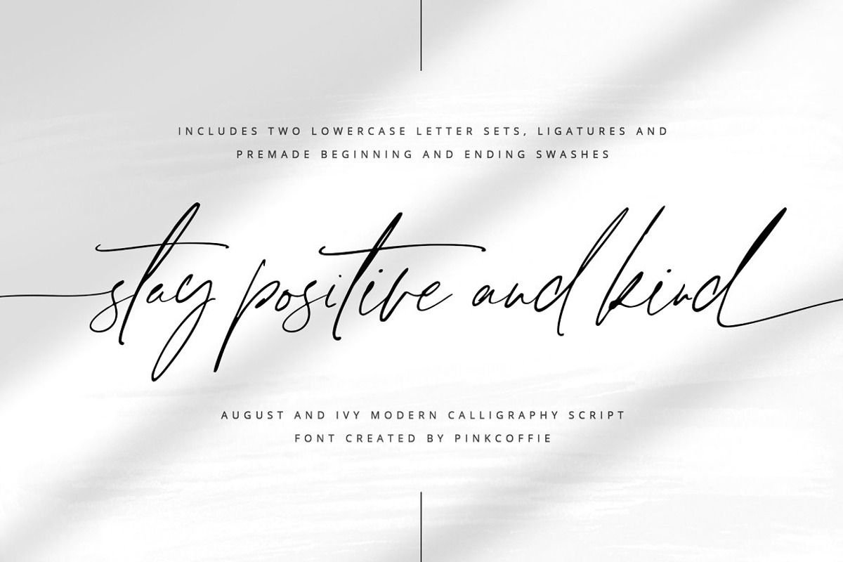 Modern Font & Logo Bundle - 85%Off, a Script Font by Pink Coffie (Photo 20 of 65)