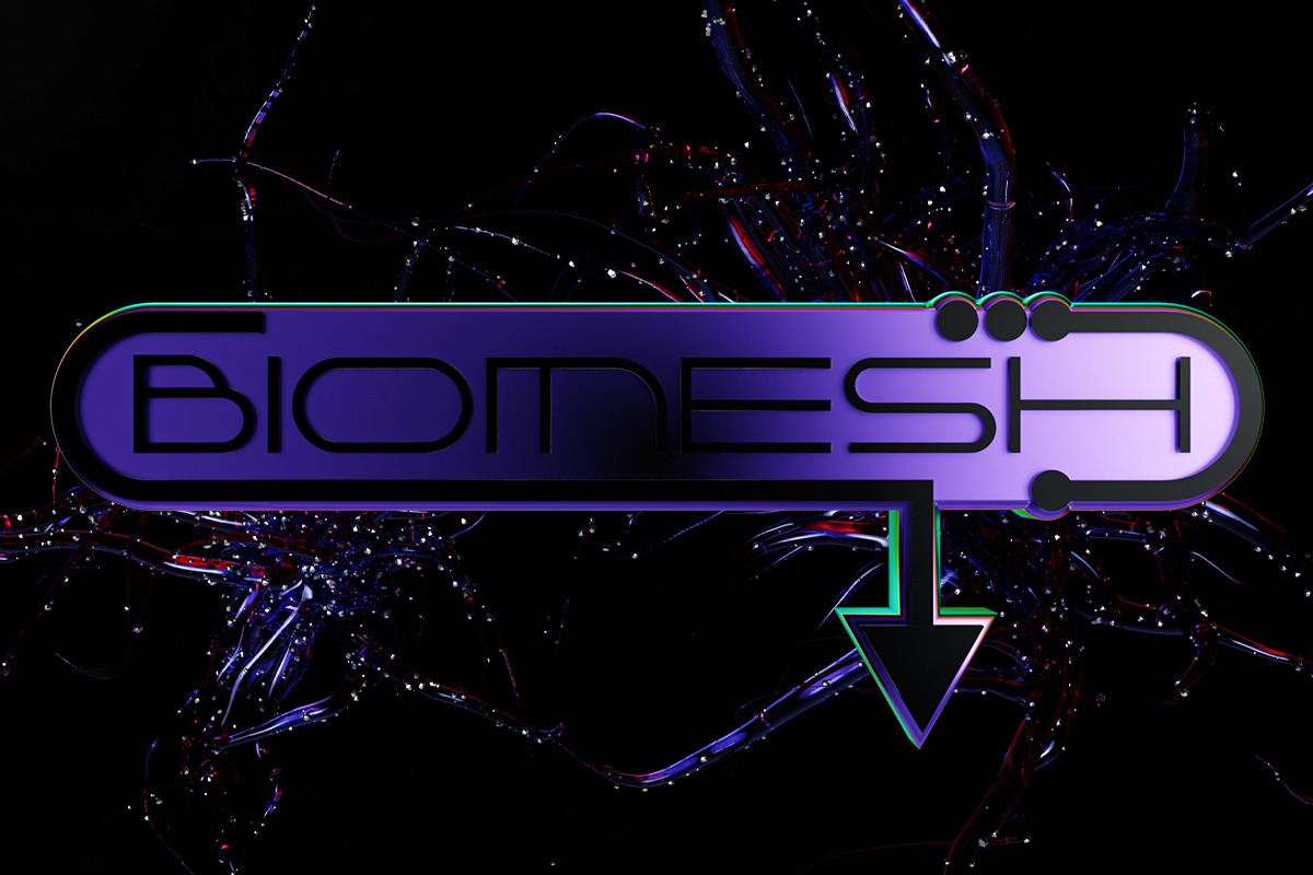 Biomesh - Tech Display Font, a Font by saintricchi (Photo 4 of 6)