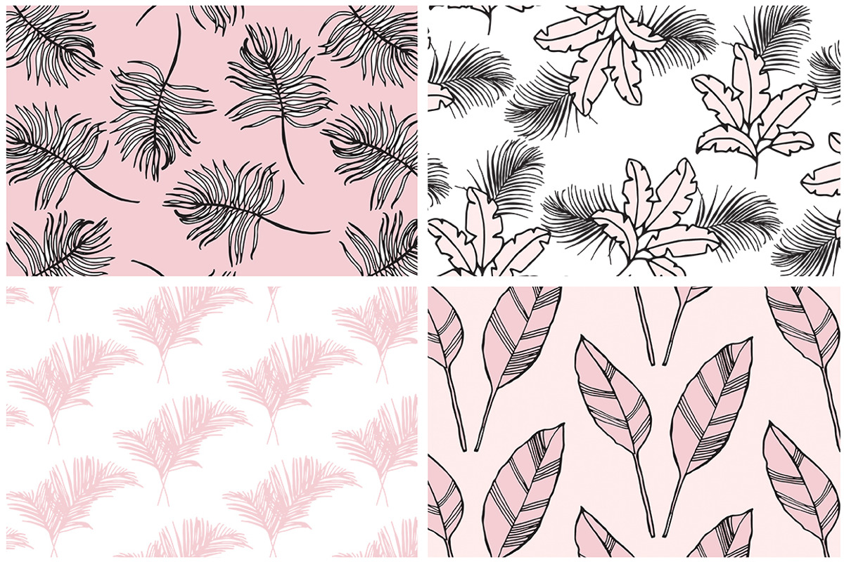 Tropical Seamless Patterns, a Pattern Graphic by Youandigraphics (Photo 9 of 13)