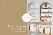 Artisan Frame Mockup, a Print Template by LINII (Thumbnail 1 of 8)