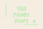 The Funky Font / by kruthdesign, a Script Font by KruthDesign (Thumbnail 1 of 10)