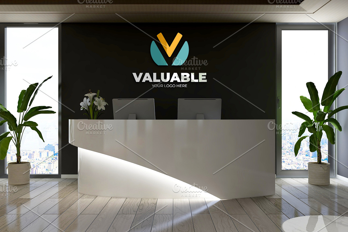 Modern Office Logo Mockup - PSD, a Product Mockup by Ayy (Photo 13 of 16)