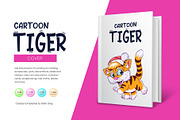 Cute Cartoon Tiger., an Animal Illustration by KENO Mascots (Thumbnail 3 of 9)