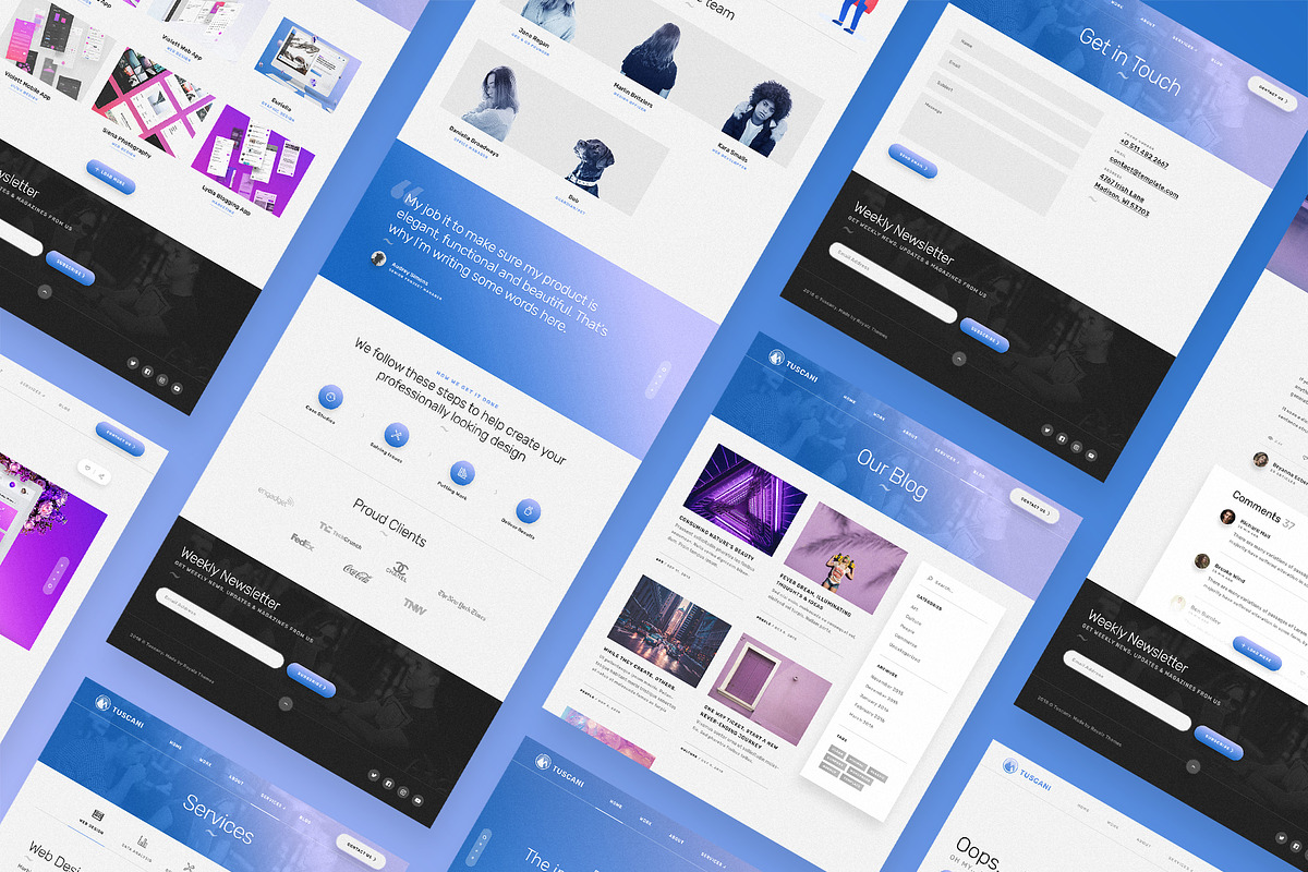 Tuscany - Portfolio Template, a HTML Template by Royalz Store (Photo 9 of 9)