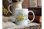 Styled Cup Mockup on Knitted Fabric, a Product Mockup by MockupWizard (Thumbnail 3 of 3)