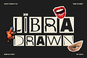 CS Libra Drawn, a Sans Serif Font by Craft Supply Co. (Thumbnail 1 of 8)