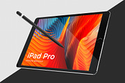 iPad Pro Design Mockup, an iPad Mockup by illustrated (Thumbnail 5 of 11)