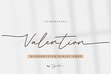 Valention - Chic Handwritten Script