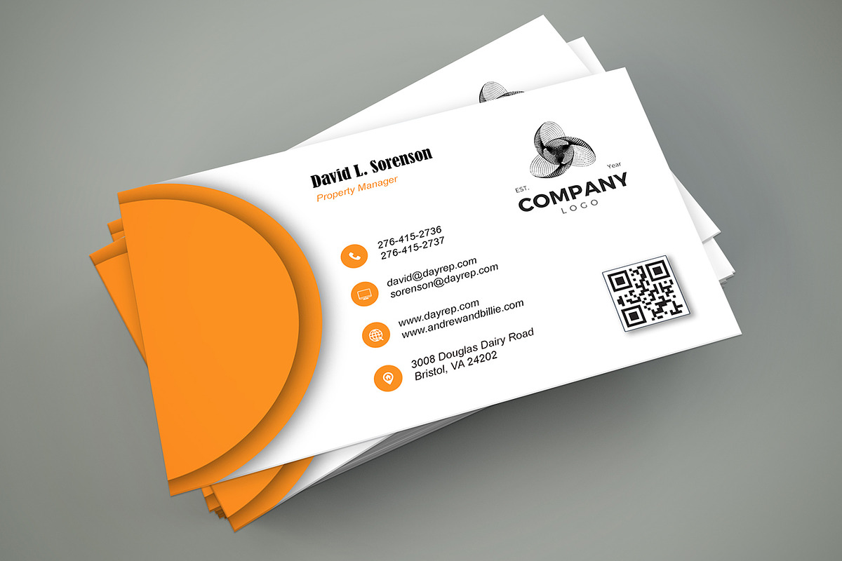 General Business Card Template - PSD preview 6