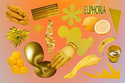ROYGBV Rainbow Collage Kit, an Object Graphic by Mystik Vision (Thumbnail 4 of 7)