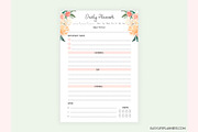 Daily Planner A5 Inserts, a Stationery Template by EasyLifePlanners (Thumbnail 2 of 4)