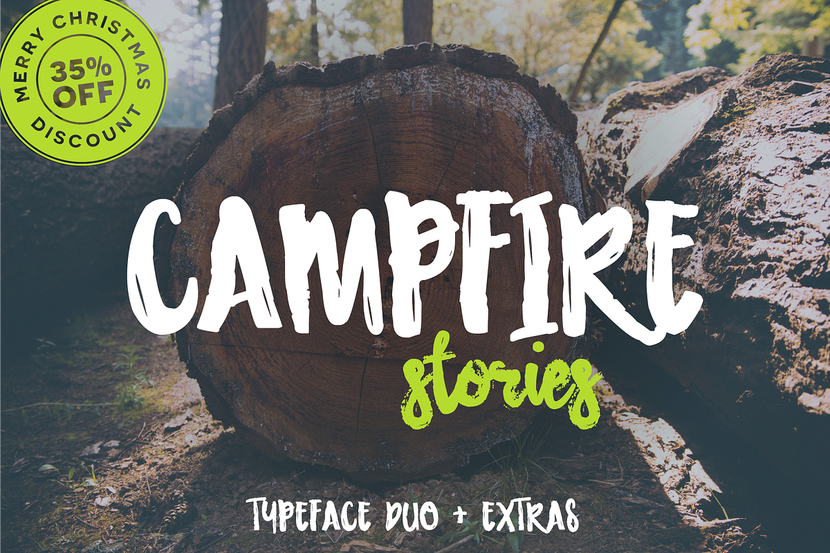 Campfire Stories Font Duo