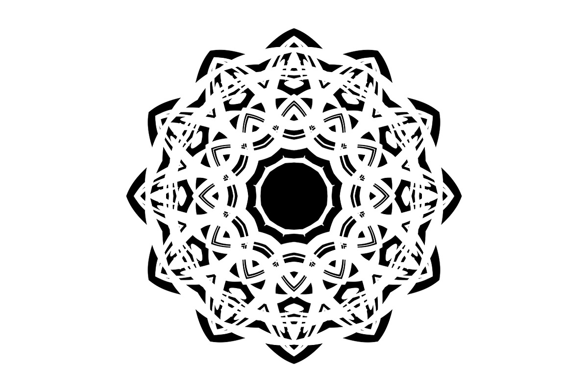 Artistic Mandala Vector Collection, a Decorative Illustration by NJ Himel (Photo 57 of 101)