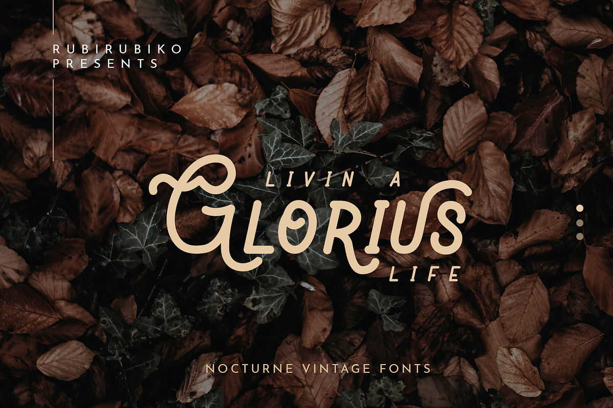 Nocturne - Vintage Fonts preview 6