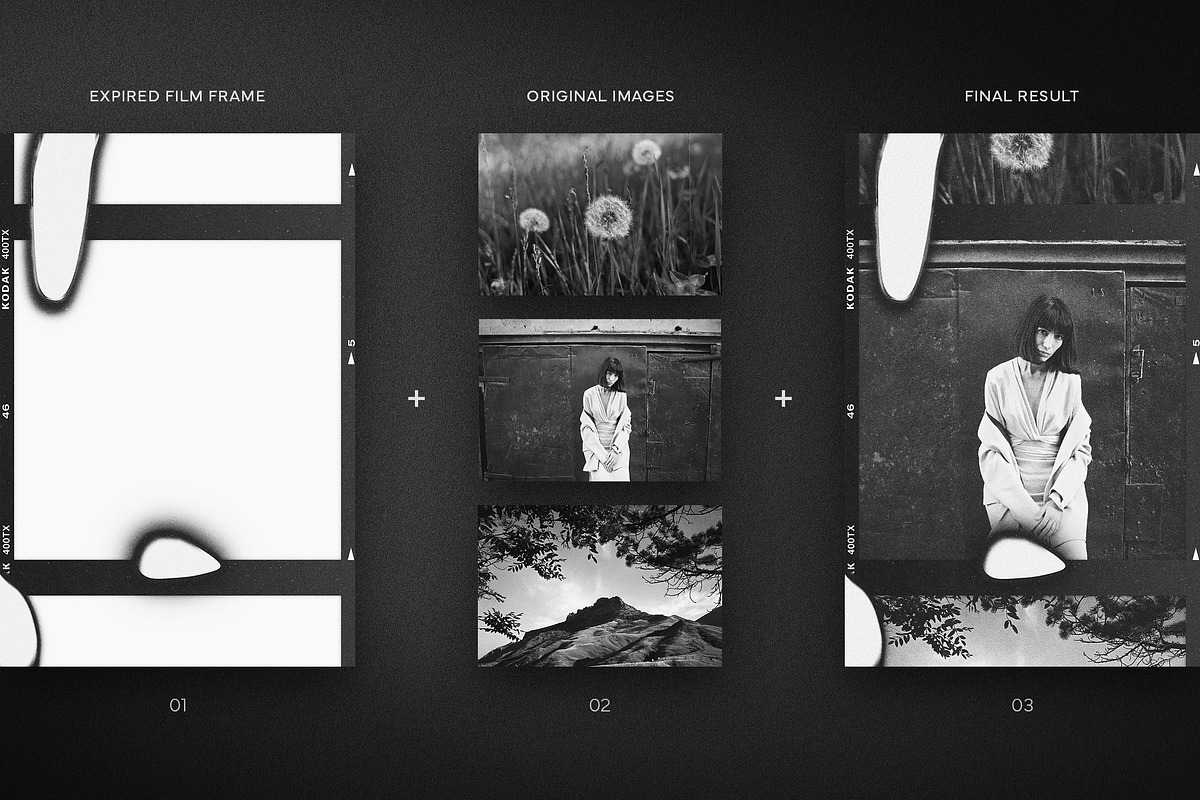 Expired Film Photo Templates, a Design Template by Andrew Skoch Design (Photo 2 of 8)