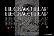 Fibonacci Heap - Slab Serif, a Slab Serif Font by erlosDESIGN (Thumbnail 1 of 12)