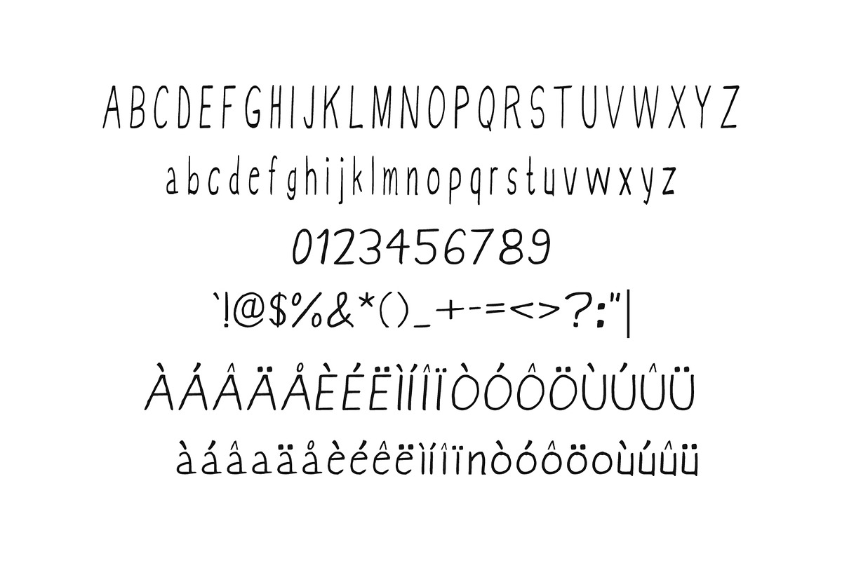 Vannah Font Duo + Bonus Clipart preview 3