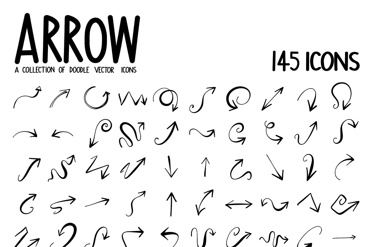 4300+ Hand-Drawn Doodle Icons Bundle, an Outline Icon by TKDoodle (Photo 4 of 36)