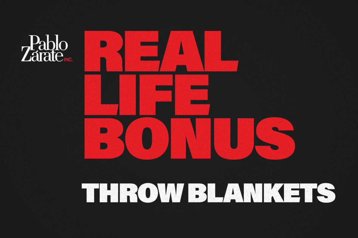 Society6 Throw Blankets Mockups, a Household Mockup by PabloZarate™​​​​​​​ Store (Photo 2 of 5)