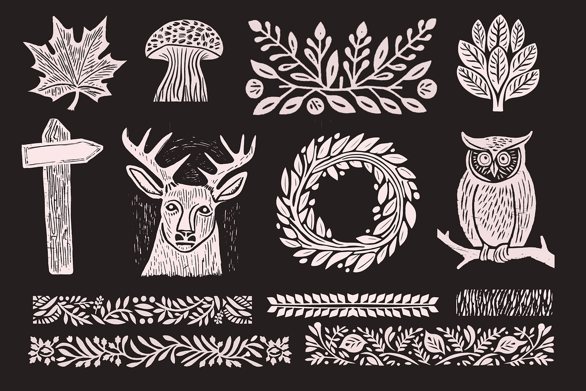 Wildwood Procreate Brush Collection, a Brush Add-On by Mels Brushes (Photo 5 of 8)